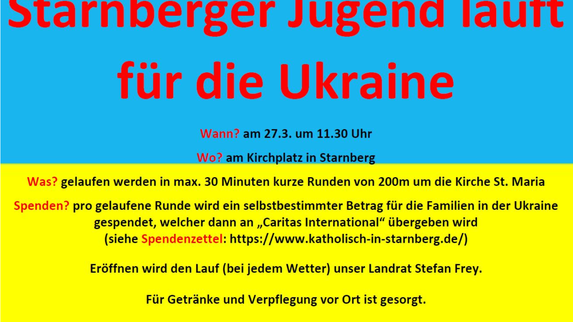 Laufen um zu helfen!