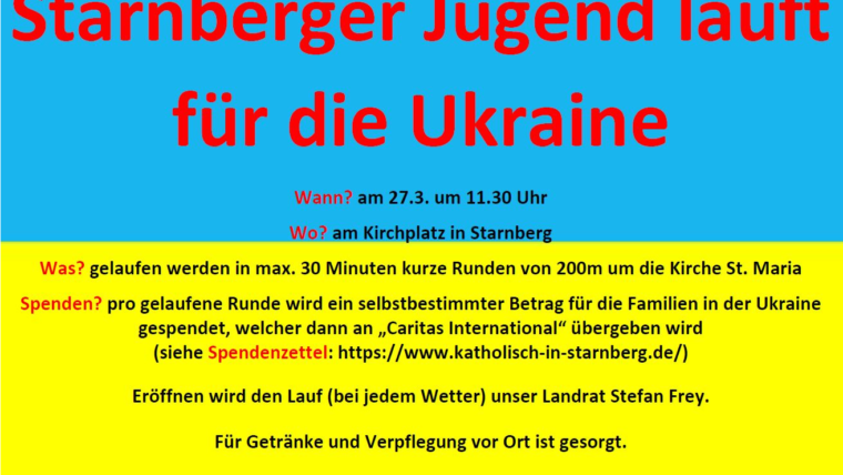 Laufen um zu helfen!