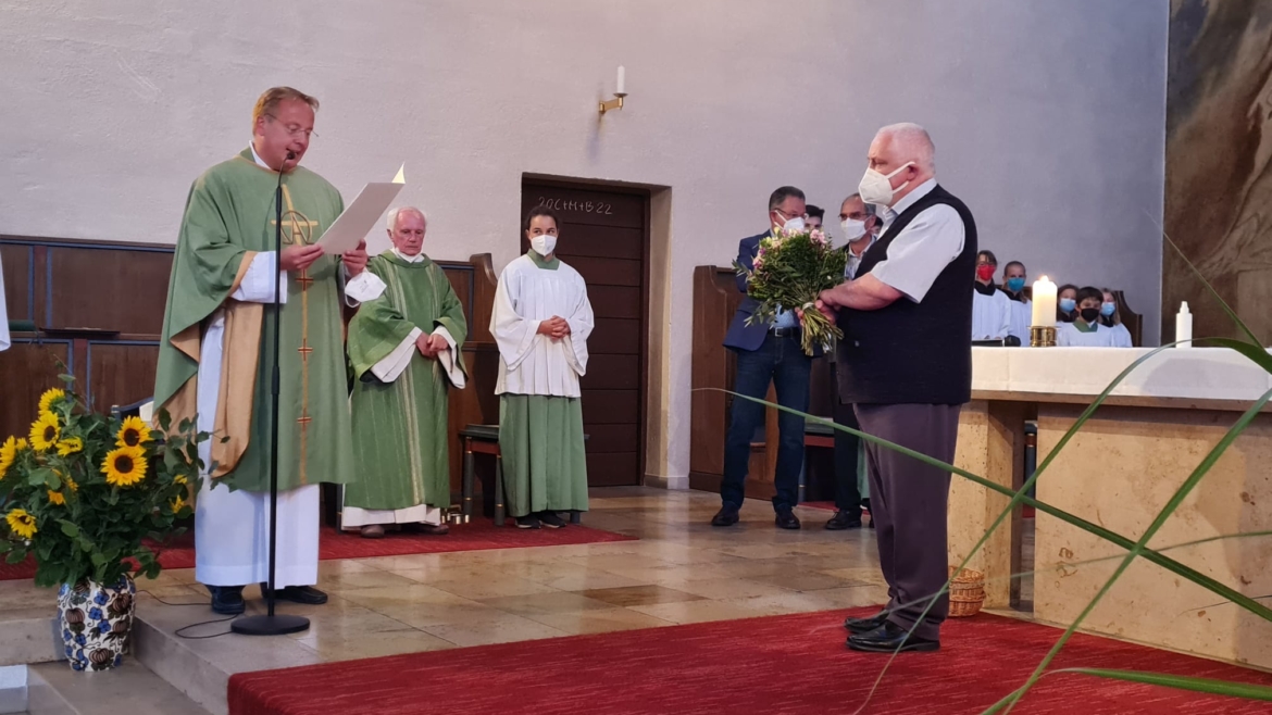 40 Jahre im Dienste der Pfarrei St. Maria – Hans Raphael, Mesner von Starnberg