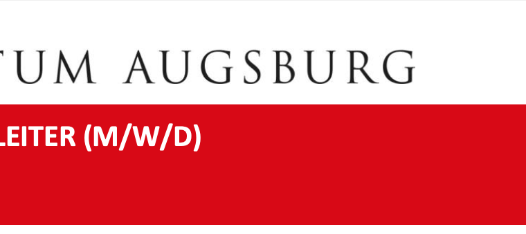 Stellenausschreibung – Verwaltungsleiter (m/w/d)