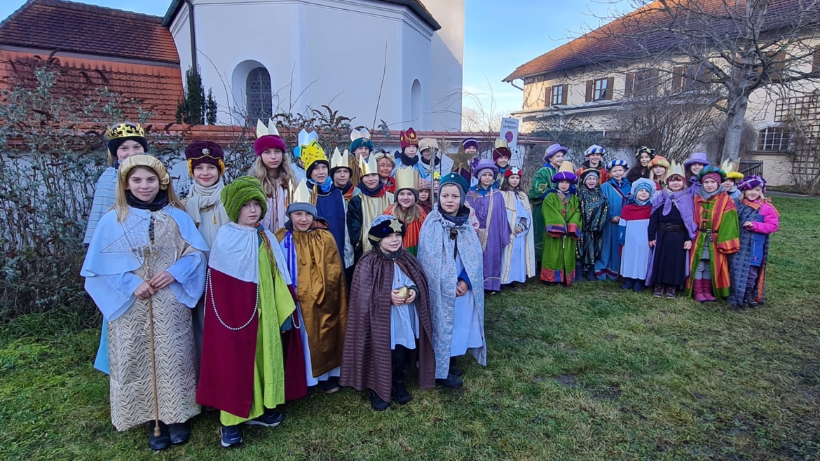 Sternsinger in der Pfarrei Perchting mit Hadorf und Landstetten