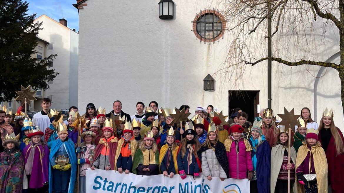 Unsere Sternsinger in der Pfarreiengemeinschaft